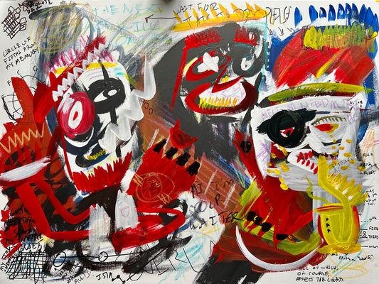 A Rendition on the Three Musicians